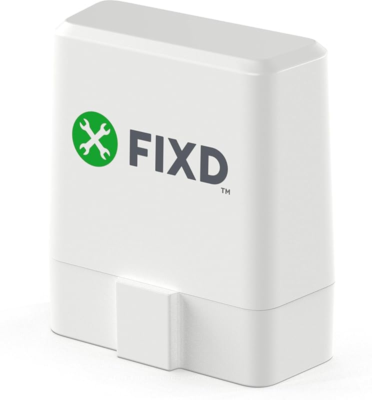 FIXD Bluetooth OBD2 Scanner for iPhone and Android Wirelessly Reads an