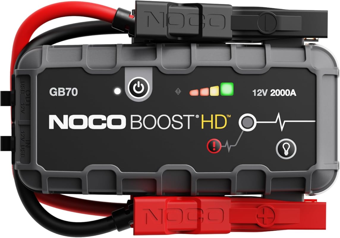 NOCO Boost GB70: 2000A UltraSafe Jump Starter
