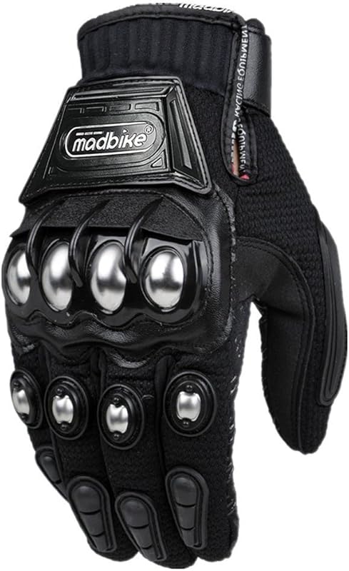 ILM Alloy Steel Touchscreen Gloves for Dirt Bike and Motorcycle Trail