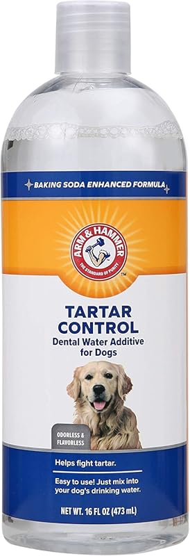 Arm and Hammer Dog Water Additive Eliminates Bad Breath and Cleans Pla