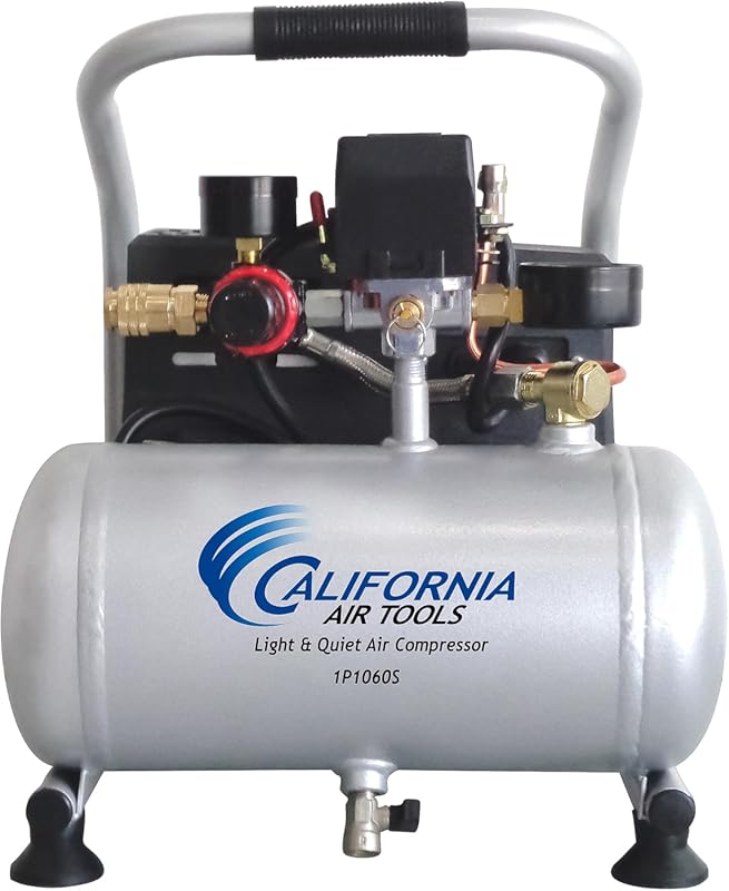 California Air Tools CAT-1P1060S Ultra Quiet 1 Gallon Oil-Free Portabl
