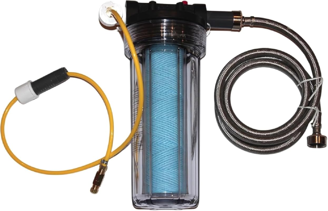 Deluxe Well Water Filter System, Eliminate Rotten Egg & Sulfur Smell, Remove Iron & Sediments
