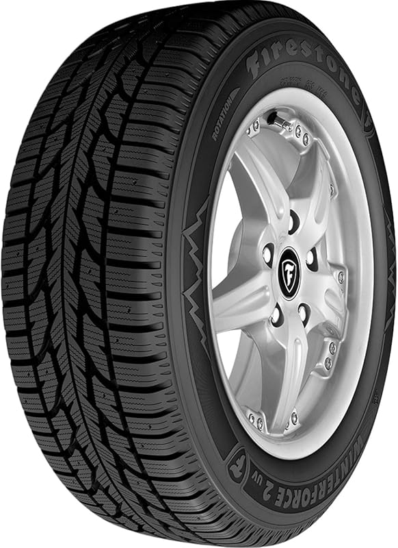 Firestone Winterforce 2 UV Studdable Winter Tire for Pickup Trucks in 