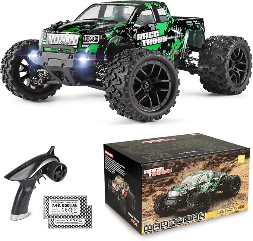 HAIBOXING 1:18 Scale All-Terrain RC Car: 36 KPH High Speed, 4WD Waterp