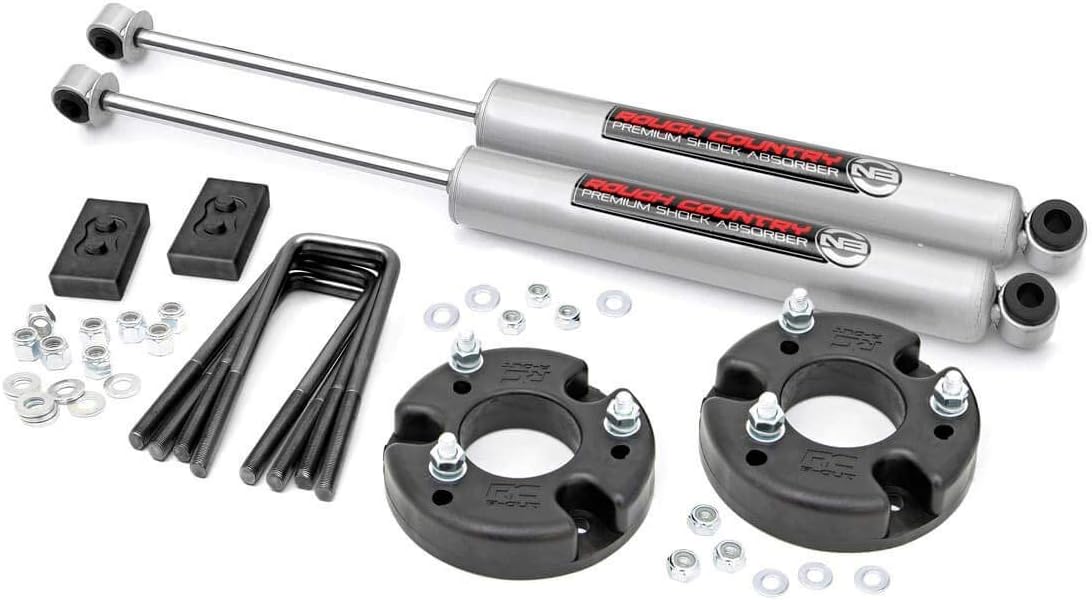 Rough Country 2-Inch Leveling Lift Kit with N3 Shocks for 2009-2020 Fo