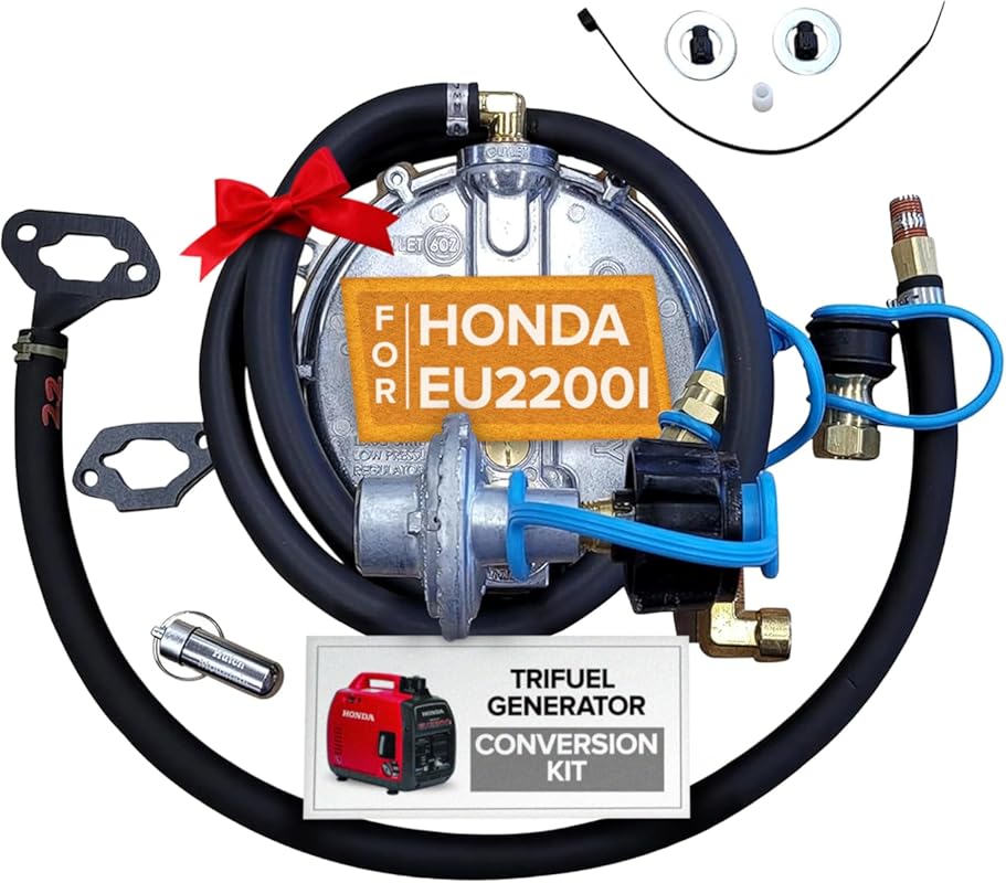Hutch Mountain Generator Propane Conversion Kit Honda EU2200i- Tri-Fue