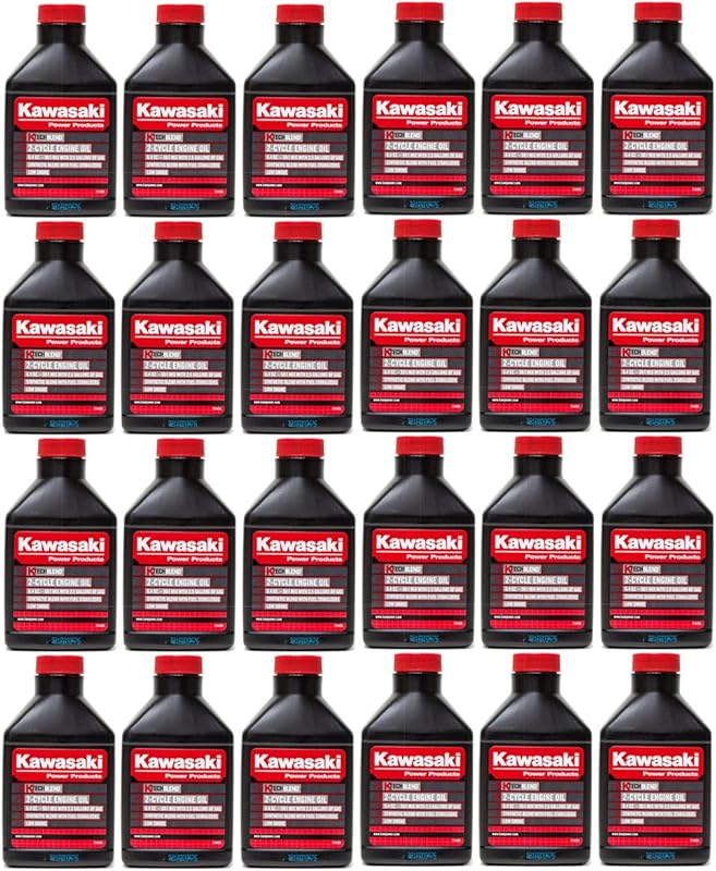 Kawasaki K-TECH Blend 2-Cycle Engine Oil in a 24-Pack for 2.5-Gallon M