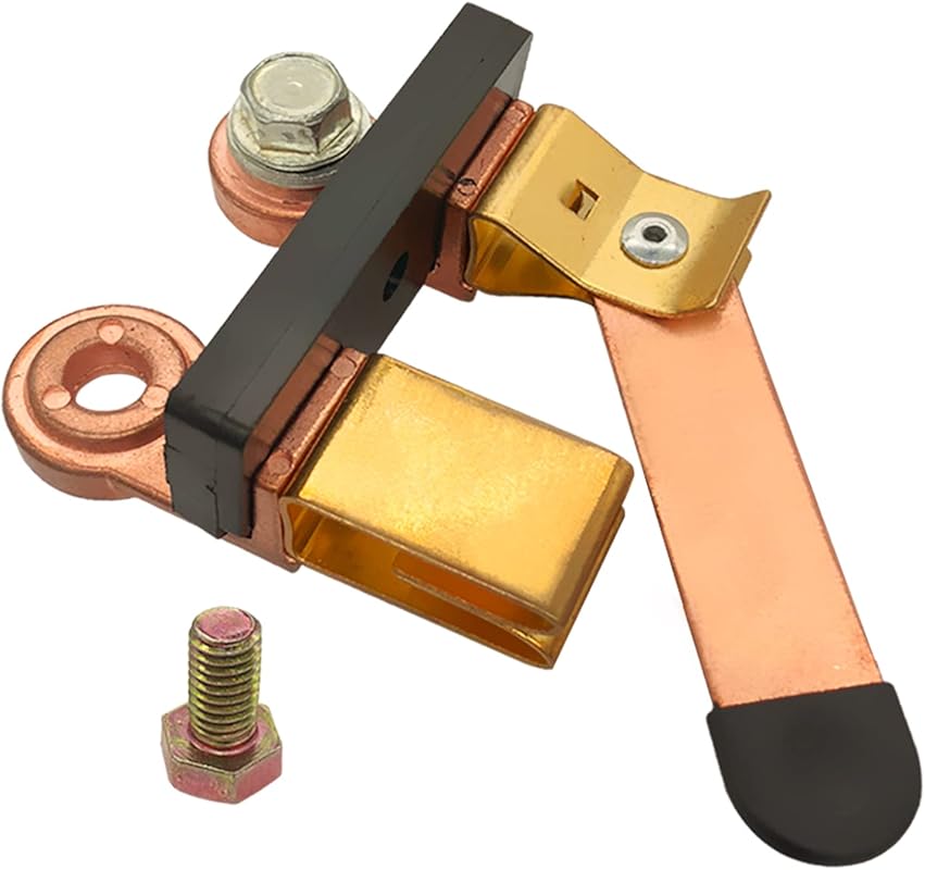 Ampper Side Post Battery Disconnect Switch 12V 24V Knife Blade for Mul