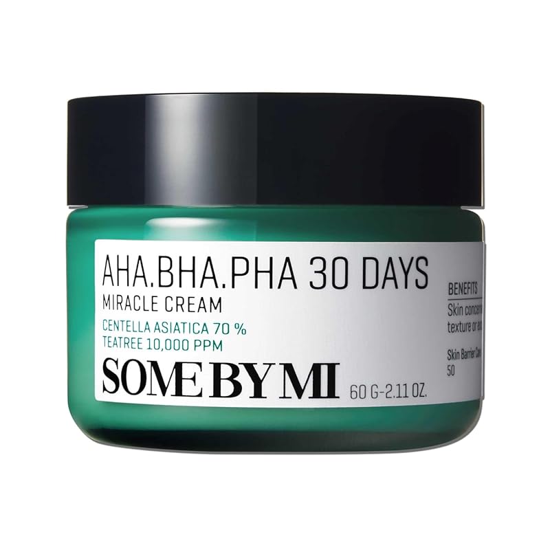 Some By Mi AHA BHA PHA Miracle Cream with Salicylic Acid and Centella 