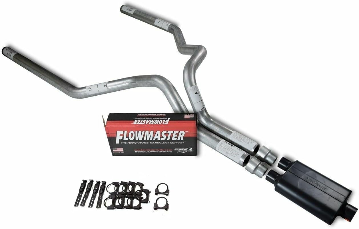 Shopline Dual 3-Inch Exhaust for 2009-2018 Ram 1500 with Flowmaster 40