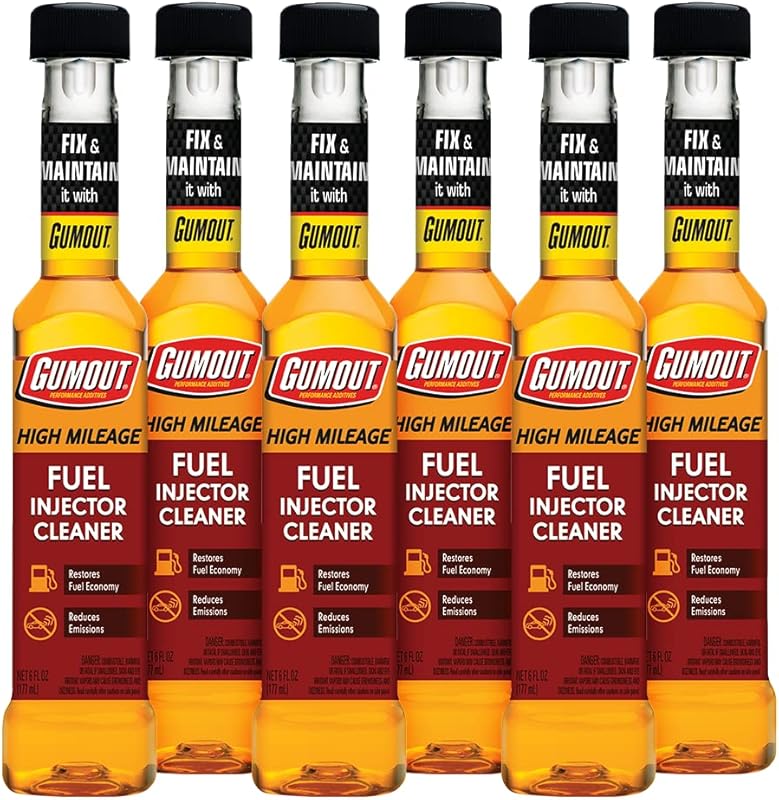 Gumout Fuel System Cleaner in a Six Pack for Efficient Engine Maintena