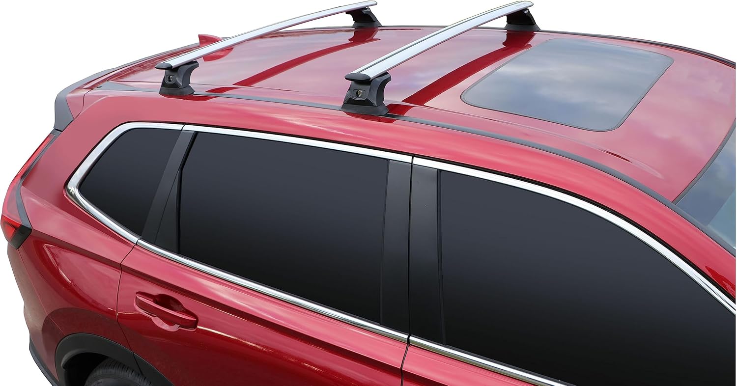 BRIGHTLINES Anti-Theft Aluminum Roof Bars for Honda CRV Without Factor