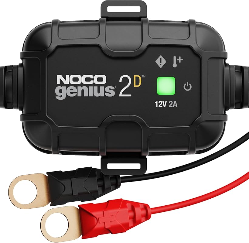NOCO GENIUS2D 2A 12V Direct-Mount Smart Onboard Battery Charger and Ma