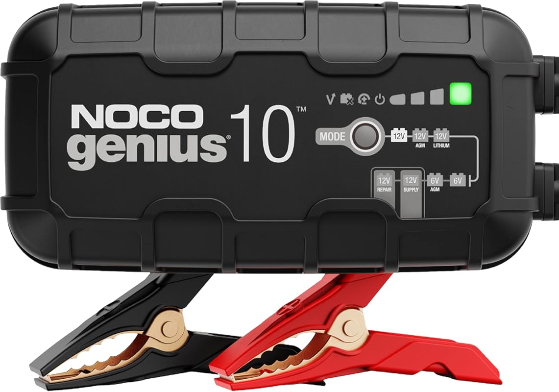NOCO GENIUS10 10A 6V/12V Smart Marine Battery Charger with Overcharge