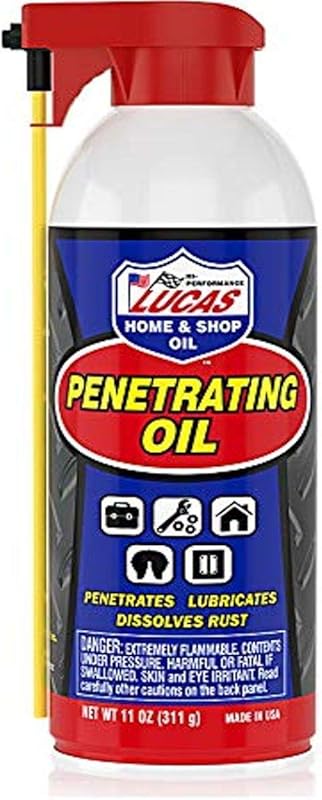 Penetrating Oil Aerosol/12x1/11 Ounce