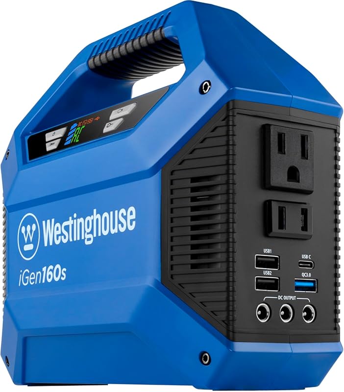 Westinghouse 155Wh portable power station with modified sine wave AC f