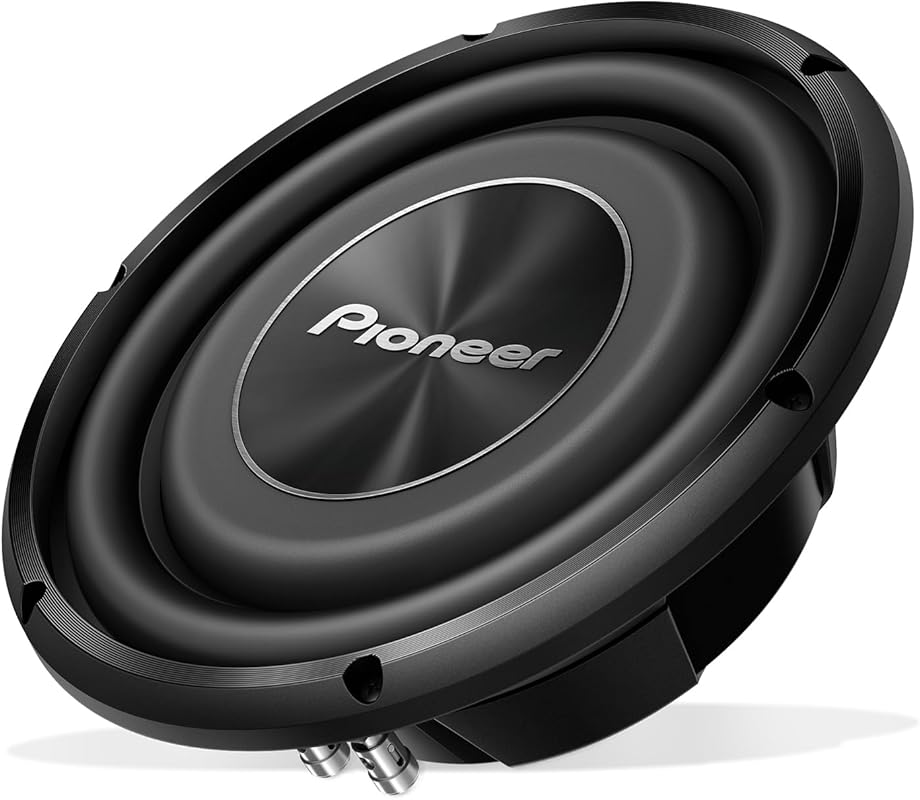 PIONEER A-Series TS-A2500LS4 10-inch shallow-mount subwoofer with 1200