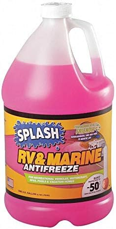 Splash RV Marine Antifreeze with -50°F Freeze Protection in a 1-Gallon
