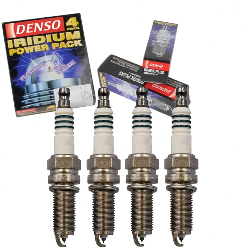 Set of 4 DENSO Iridium Power Spark Plugs for Hyundai Elantra 2011-2017