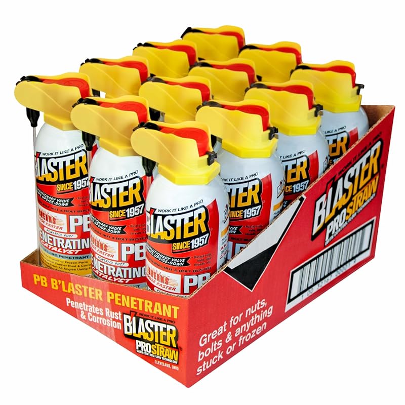 B’Laster Penetrating Oil Spray for Rusted Plumbing Bolts and Frozen Pa