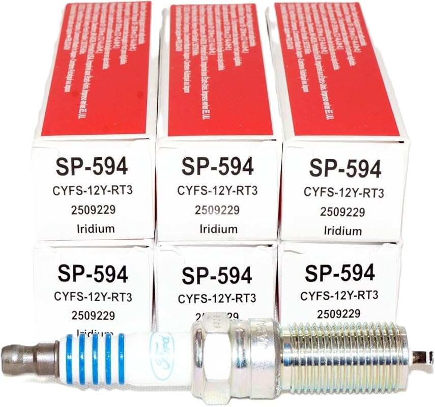 OverstockDirect Genuine OEM SP594 Iridium Spark Plugs  CYFS12YRT3