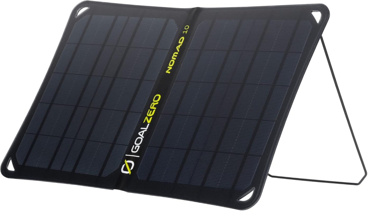 Goal Zero Nomad 10 10W Monocrystalline Foldable Solar Panel with USB P