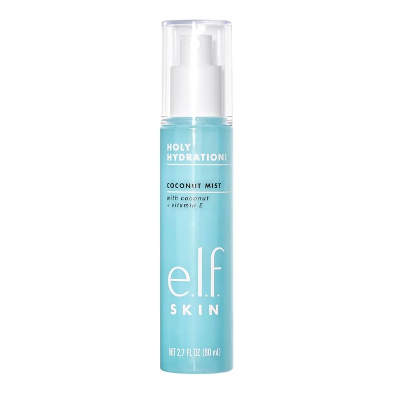 e.l.f. SKIN Holy Hydration! Hydrating Coconut Mist, Refreshes, Soothes