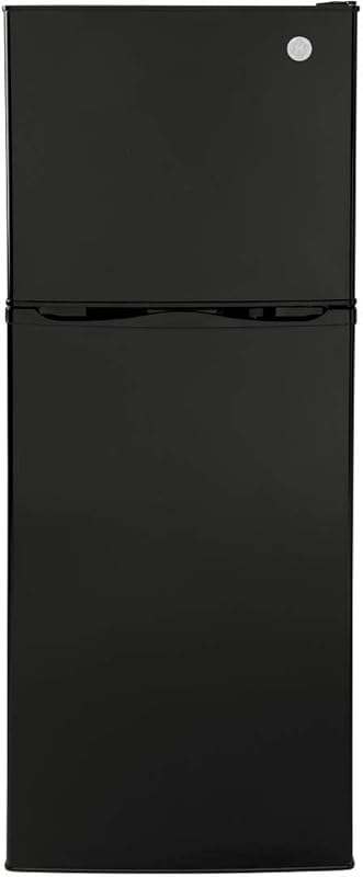 GE 24-Inch Top Freezer Refrigerator with 9.93 Cu Ft Capacity and 12V D
