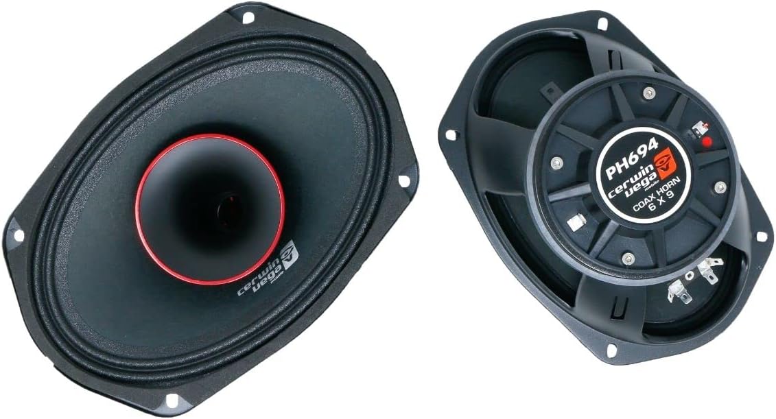 Cerwin Vega PH694 6x9″ 640W PRO Series Full-Range Car Audio Co-Ax Horn