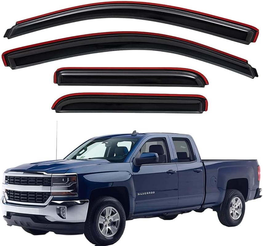 Lightronic Extra Durable In-Channel Window Visor, Fits 2014