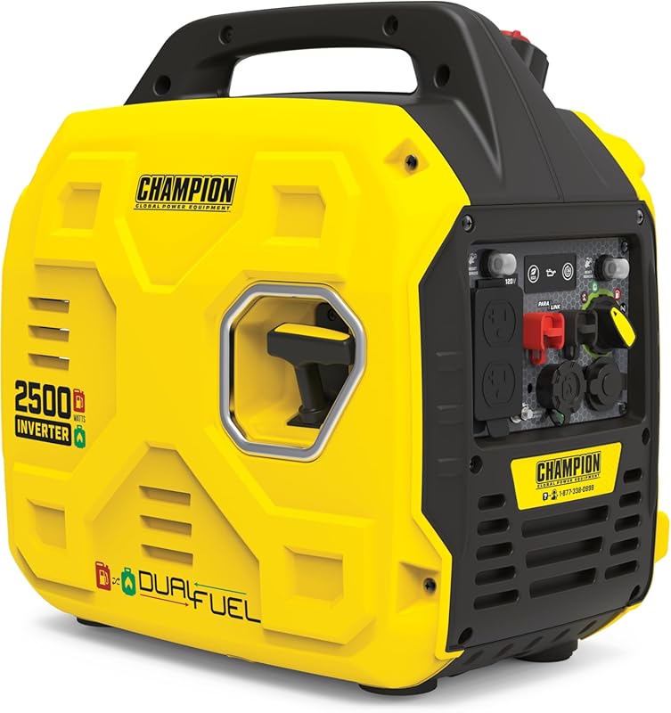 Champion Power Equipment 2500-Watt Ultralight Portable Dual Fuel Inver