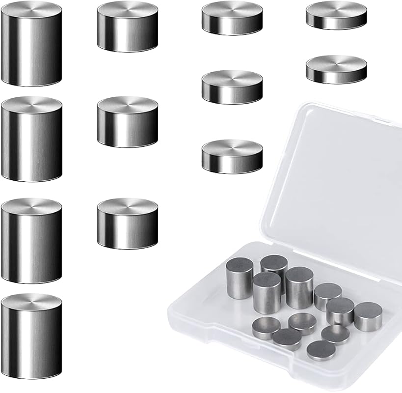 3.25 oz Cylindrical Tungsten Weights for Pinewood Derby Cars, 4 Sizes