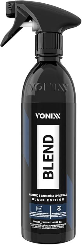 Vonixx Blend Ceramic & Carnauba Spray Wax - Black Edition | Deep Shine
