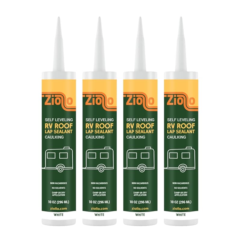 Ziollo Self-Leveling EPDM RV Roof Sealant for Rubber Roofs and Vents i