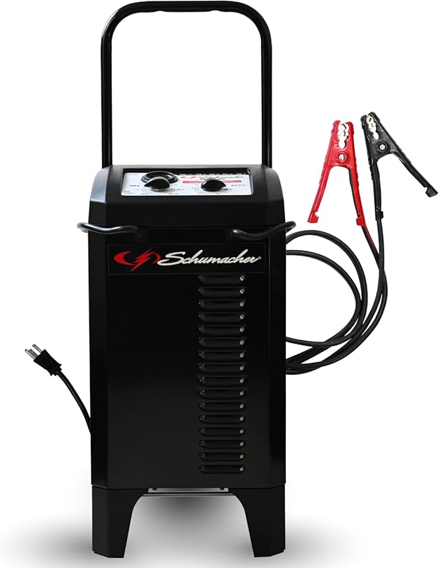 Schumacher 10A Battery Charger and 250A Engine Starter for 6V/12V Auto