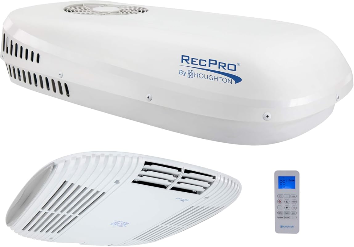 RecPro Low Profile 9.5K Non-Ducted RV Air Conditioner: Quiet Cooling O