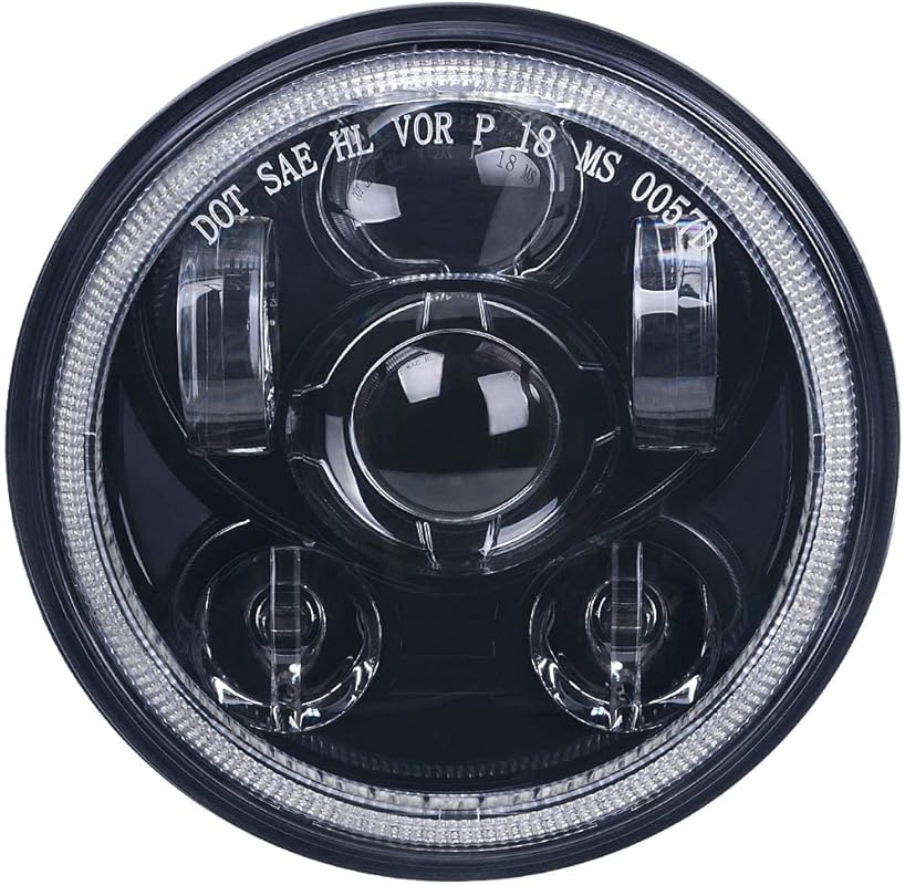 5.75-Inch LED Motorcycle Headlight for Harley Davidson Sportster, Dyna