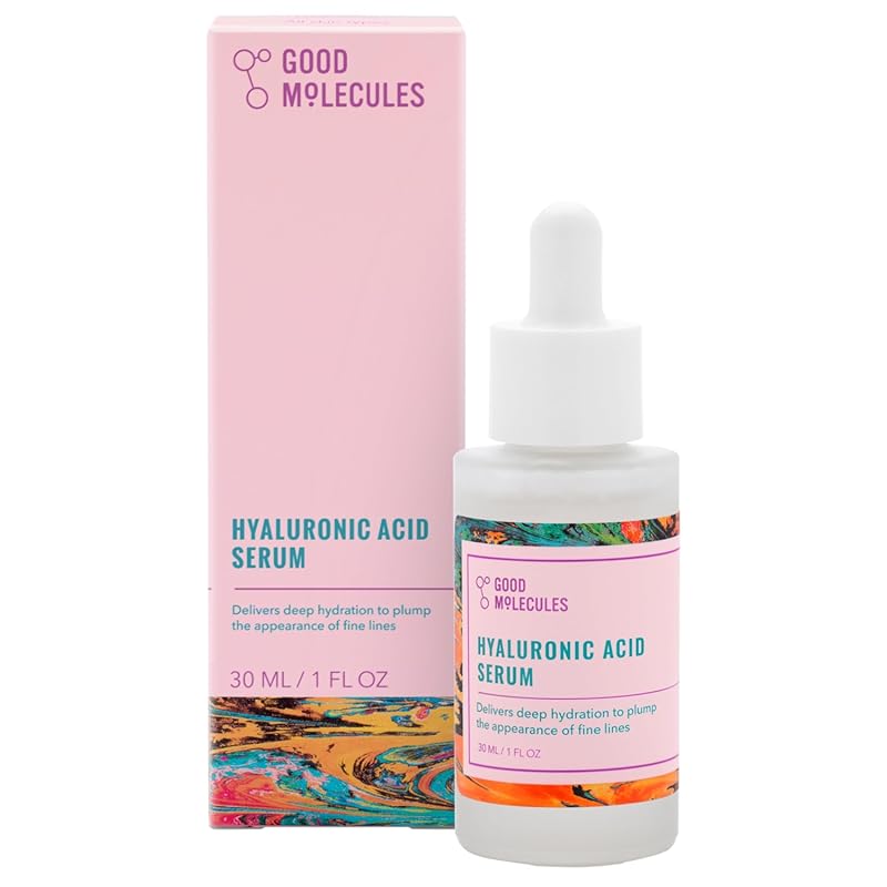 Good Molecules Hyaluronic Acid Serum with 1% Hyaluronic Acid for Hydra