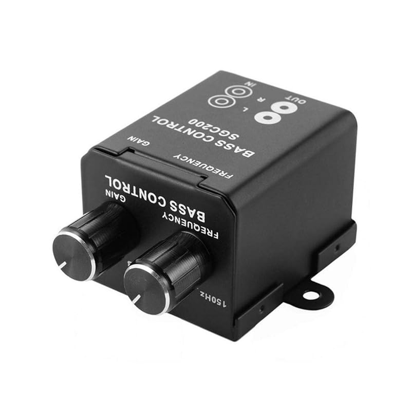 Car bass controller knob for amplifier subwoofer equalizer crossover a