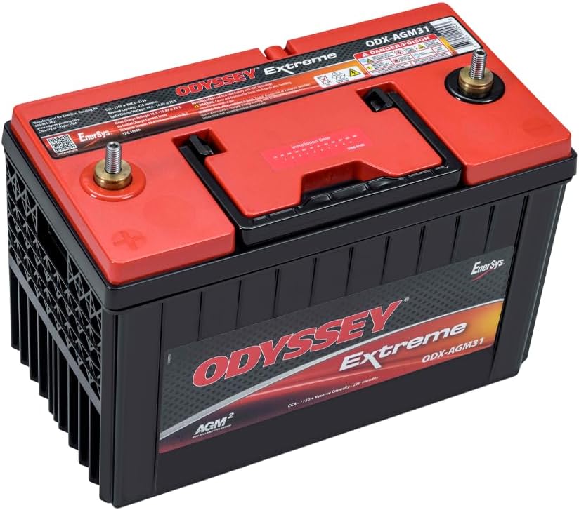 Odyssey Battery ODX-AGM31 Extreme Series AGM Marine Battery for Group 