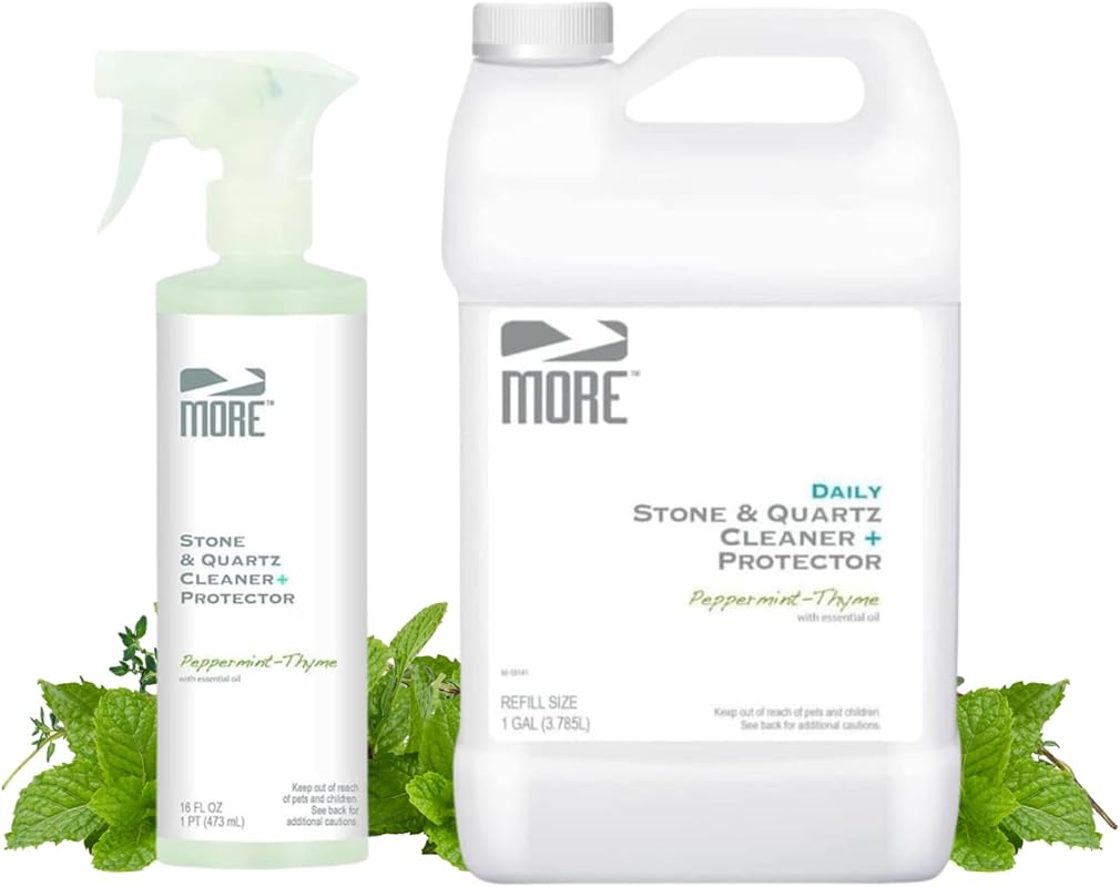 MORE Stone and Quartz Cleaner Protector for Granite Quartz Marble Coun