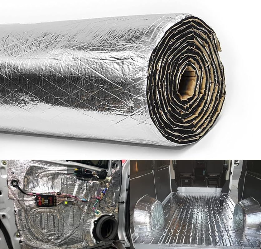 200mil 36.16 Sqft Car Sound Deadener Deadening Mat Noise and Heat Shie
