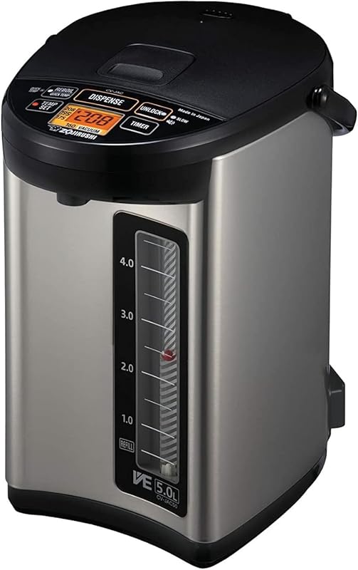 Zojirushi CV-JAC50XB 5.0 Liter VE Hybrid Water Boiler and Warmer