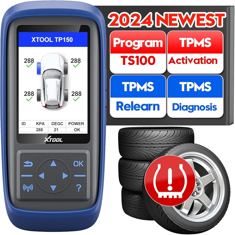 XTOOL TP150 TPMS Programming Tool, 2025 TPMS Relearn Tool, Activate/Re