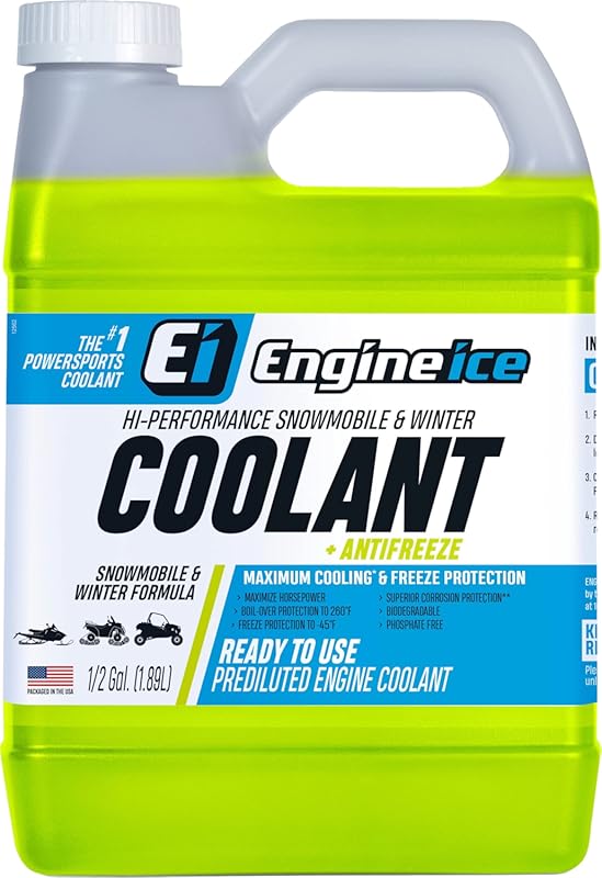 Engine Ice Hi-Performance Snowmobile & Winter Coolant + Antifreeze