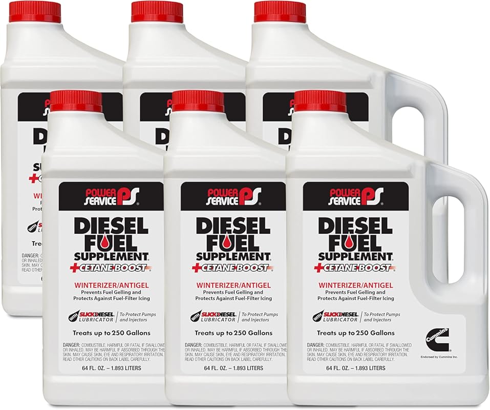 Power Service Diesel Fuel Supplement with Cetane Boost in a 64-Ounce B
