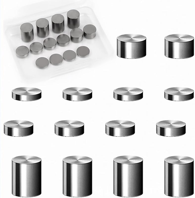 3.25 OZ Cylindrical Tungsten Weights for Pinewood Derby Cars, 14 Piece