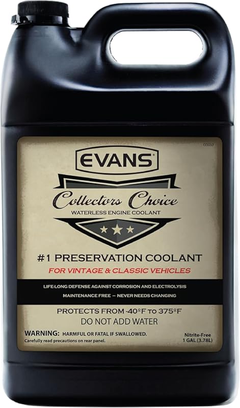 EVANS EC31001 Collectors Choice Waterless Engine Coolant for Classic C