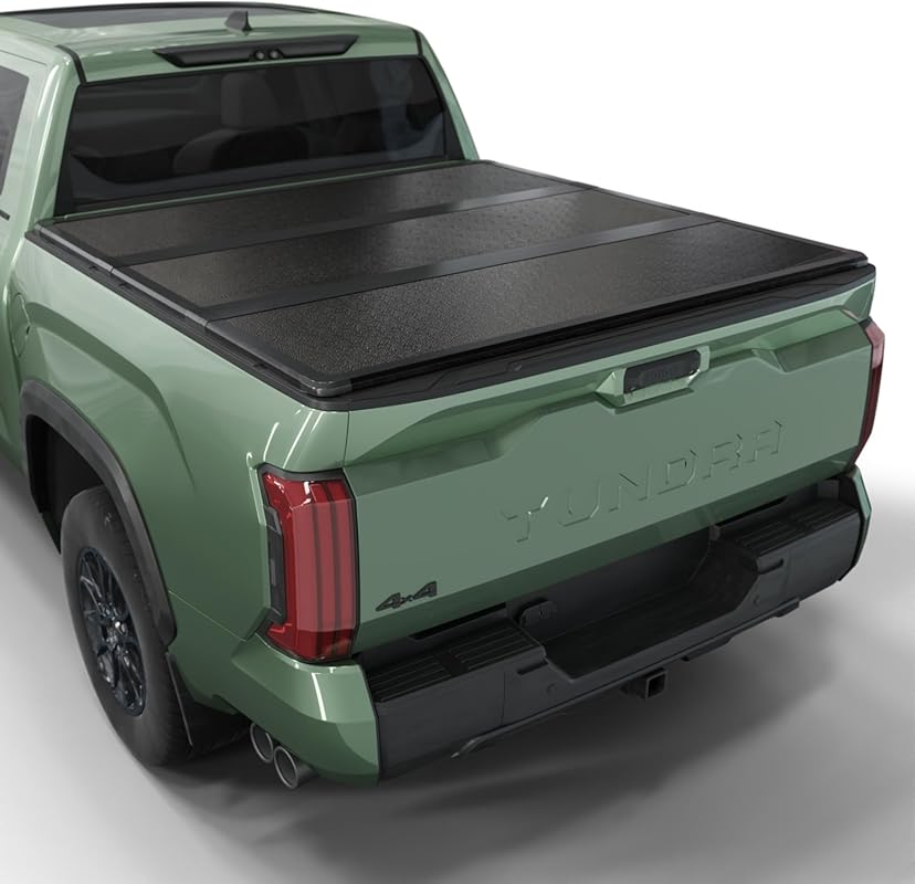 Hard Tri-Fold Tonneau Cover for Toyota Tundra (2022-2026) 5.6-Foot Bed