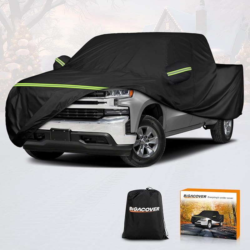 Waterproof All-Weather Car Cover for 2000-2023 Silverado and Sierra 15